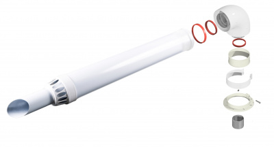 Комплект коакс D60/100 L=1000 универсальный KRATS KS