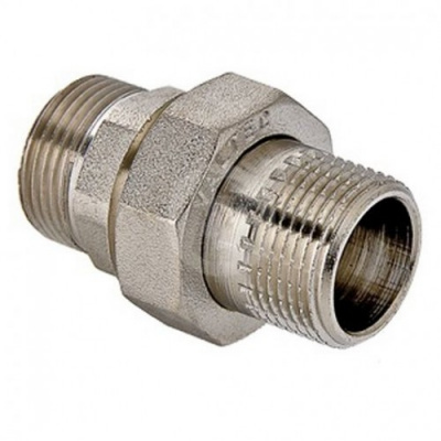 (341) Сгон прямой   1/2" никель нар.-нар. VALTEC уп. 10/120