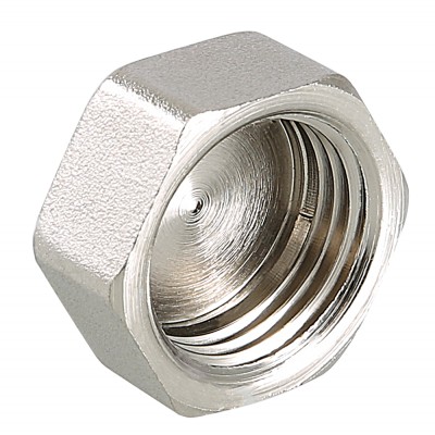 Заглушка  1/2" никель внутренняя резьба VALTEC