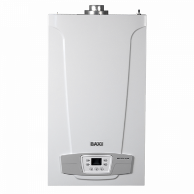 Котел двухконтурный настенный газовый турбированный BAXI ECO Life 24 F, 24 кВт