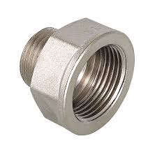 Переходник вн.-нар. 2"х1 1/4" никель VALTEC