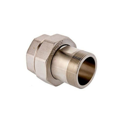 (343) Сгон прямой   3/4" вн.-нар. никель VALTEC уп. 10/70