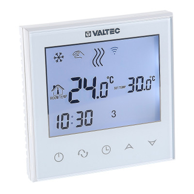 Хронотермостат электронный комнатный VALTEC с Wi-Fi, VT.AC712.0.0