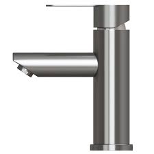 Смеситель для умыв. MIXLINE Stainless шар. d-35мм, на гайке,НЕРЖ, б/подв. MLSS32-04