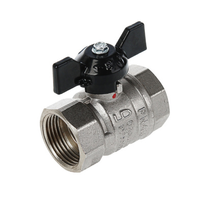 Кран шаровый Ду20 ВР-ВР бабочка LD 47.300.20