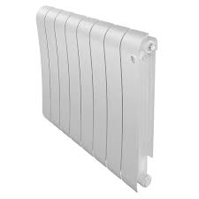 Радиатор биметал. 500/80 8 секций Royal Thermo Infinity/Bianco Traffico бок. белый
