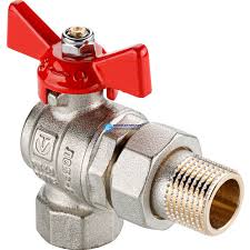 Кран американка угл. 1/2 бабочка ГШ BASE-ГОСТ VALTEC