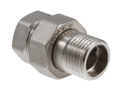 (347) Сгон прямой  11/4" никель VALTEC уп. 5/25