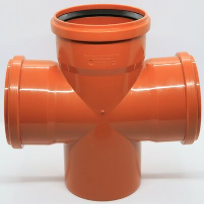 Крестовина 110х110х110x90° рыжая ПП