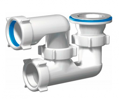 Сифон 11/2" * 40 душ. поддона, регулир АНИ (Е210)