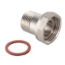 Полусгон прямой с накидной гайкой 1*3/4  VALTEC