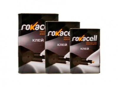 Клей для теплоизоляции ROKAFLEX 2,4кг-3л (уп.6шт)