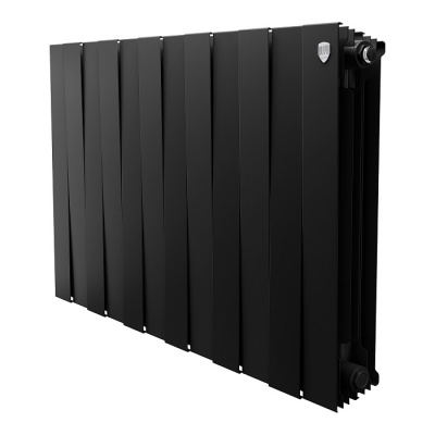 Радиатор биметаллический 500/80 12 секций Royal Thermo PianoForte Noir Sable VDR