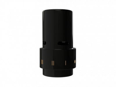 Термоголовка ROYAL THERMO жидкостная Design Click (черный)(*)