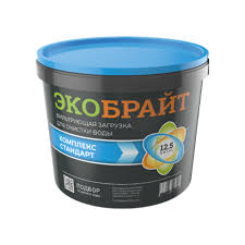 Экобрайт Комплекс Стандарт Б. Фильтрующая загрузка (ведро 12,5л.) удаляет Жо, Fe, Mn, H2S, ОМЧ