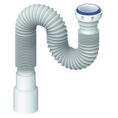 Гофра 11/2*40/50 800 мм с гайкой Unicorn D85
