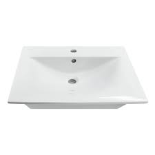 Умывальник 60 Бриз/Breeze белый с отв Sanita Luxe (WB.FN/Breeze/60-C/WH)