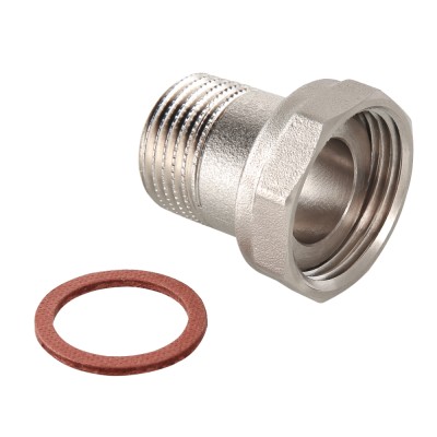 Полусгон прямой с накидной гайкой 1/2*1/2  VALTEC