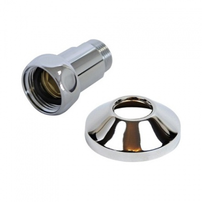 Американка прямая д/полотенцесушителя 1"х3/4" ГШ  хром (пара)
