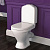 Унитаз-компакт Classic Basic (арматура 2-реж OLI, сид. термопласт с микролифтом) Sanita luxe