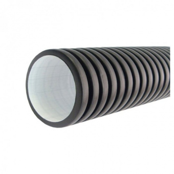 Труба гофрированная DN/OD 110 КОРСИС SN8 (отрезок 6м)