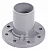 Патрубок НПВХ гладкий с мет. фланцем 110/100 SDR 26 PN10