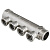 Коллектор 1"х3 вых. 1/2" внутренняя резьба VALTEC
