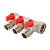 Коллектор 1"х3 вых. 1/2" нар.с отсекающими кранами VALTEC