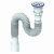Гофросифон 1 1/2*40/50 800 мм Unicorn D220