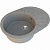 Мойка овал 750х510х200 мм композит матов Granite-18 ТЕМ-СЕРЫЙ