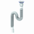 Гофросифон 1 1/2*40/50 1200 мм удлиненUnicorn D230