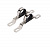 Кронштейн д/коллекторов 1" TIM FZ038-4S (пара)