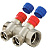 Коллектор 1"х2 вых. 3/4" Евроконус с рег. кранами VALTEC