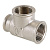 Тройник 1/2"*3/4"*1/2" никель вн.-вн.-вн.VALTEC уп. 10/60