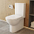 Унитаз-компакт Quadro Slim SL DM (2-реж арм, дюро, микрол) SANITA LUXE