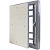 Люк ревизионный под плитку 600*600 на петле окр.мет.D6060 ceramo steel