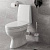 Унитаз-компакт Gesso W101 HOME De Luxe (кос. вып, ниж подв., 1кн арм. сид. пп)