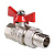 Кран американка 3/4 бабочка ГШ BASE-ГОСТ VALTEC уп. 7/84